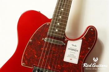 2021 Collection Made in Japan Hybrid II Telecaster - Candy Apple Red